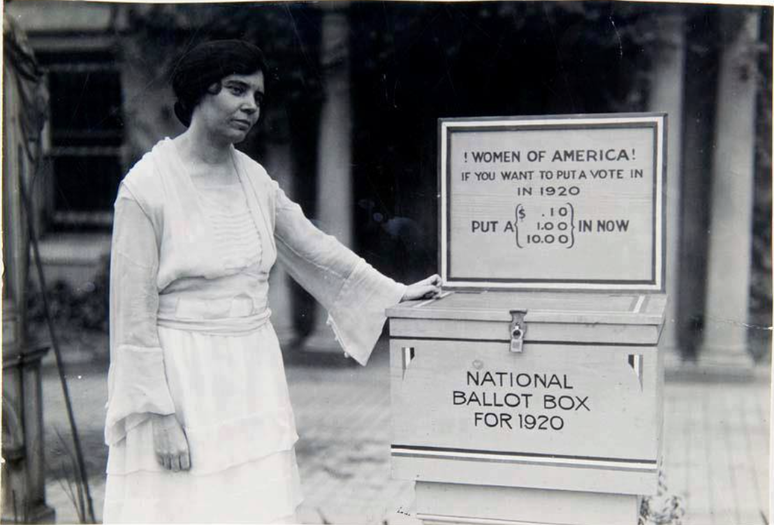 Today in Feminist History: Alice Paul Holds Presidential Candidates