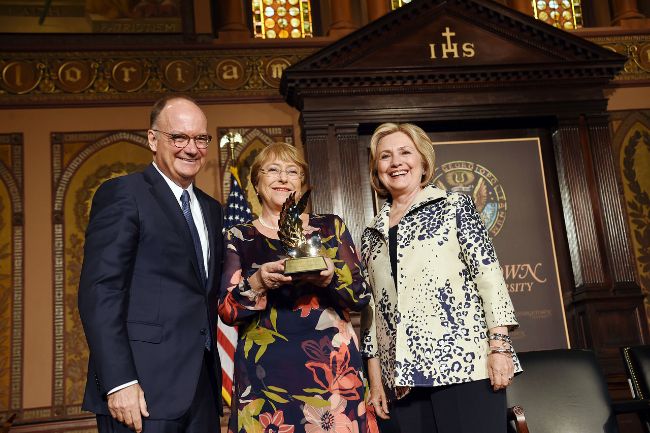 Hillary Clinton Honors International Women's Rights Leaders at