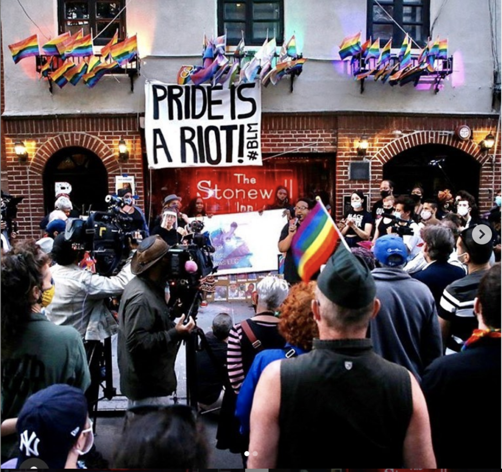 Gay rights riot