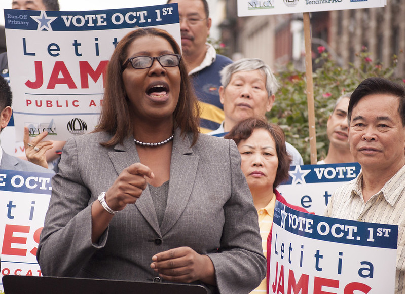 NY AG Letitia James Seeks to Dissolve the NRA, Citing Fraud and Abuse 