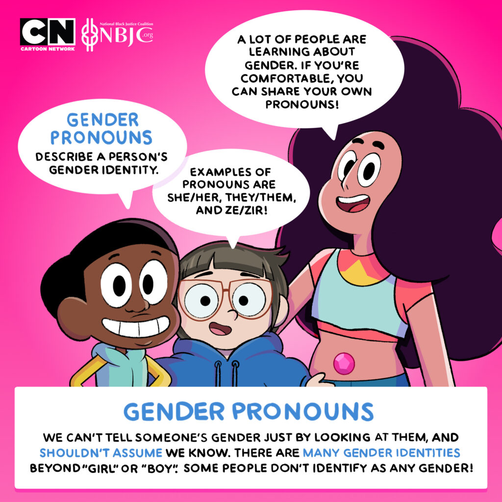 Cartoon Collab Centers Black Trans and Non-Binary Youth