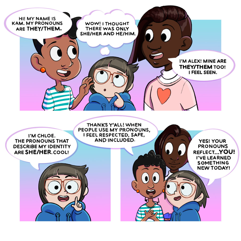 Cartoon Collab Centers Black Trans and Non-Binary Youth