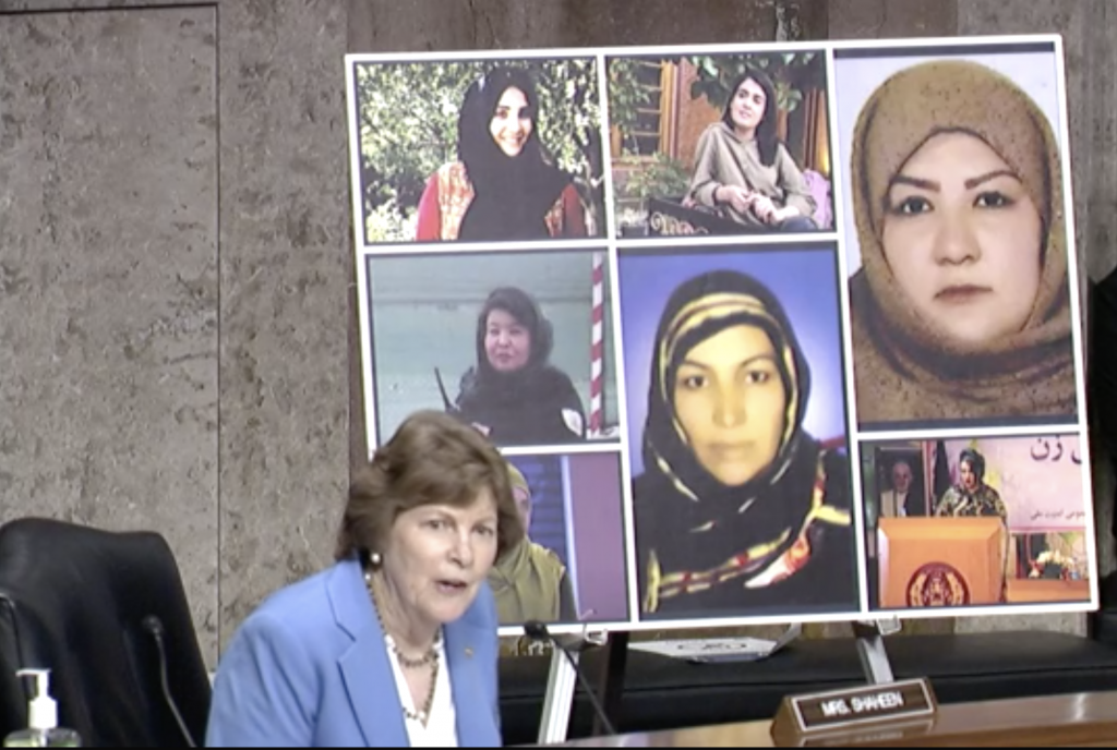 Bipartisan Senate Concern for Security and Women’s Rights Post-U.S. Withdrawal from Afghanistan