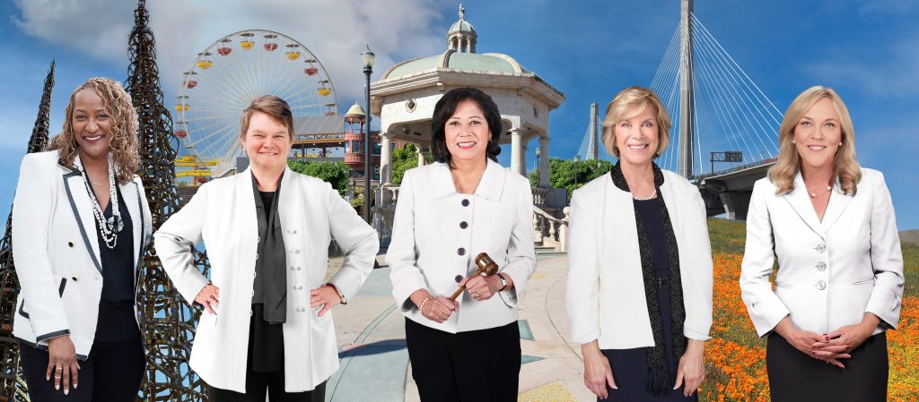 The Fab Five: Shattering L.A. County's Glass Ceiling