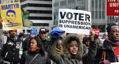 “If We Lose Voting Rights, We Lose Women’s Rights”: Linking Voter Suppression and Abortion Restrictions