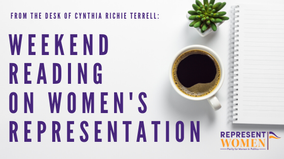 Weekend Reading on Women's Representation