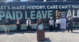 Weeks-Long National Bus Tour Urges Paid Family and Medical Leave for All