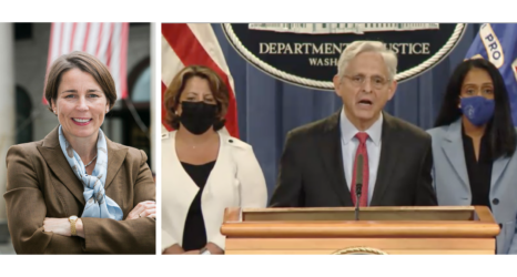 Justice Department Sues Texas to Stop Texas Abortion Ban; Democratic Attorneys General Consider Action