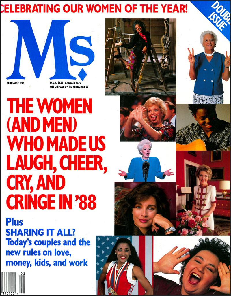 Ms. Magazine - Vol XVII, No 7& 8/ 1989 January/February