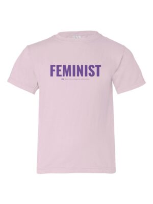 Feminist Kids T Shirt - Pink