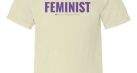 Feminist Kids T Shirt - Yellow
