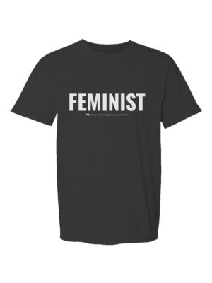 feminist shirt - black