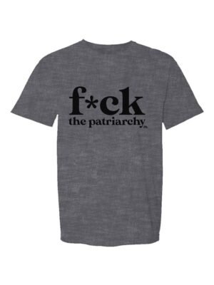 f*ck the patriarchy shirt - black