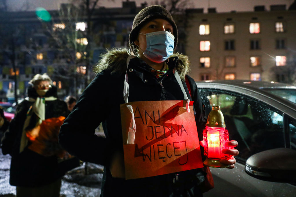 All pregnant women are in danger': protests in Poland after expectant  mother dies in hospital, Global development