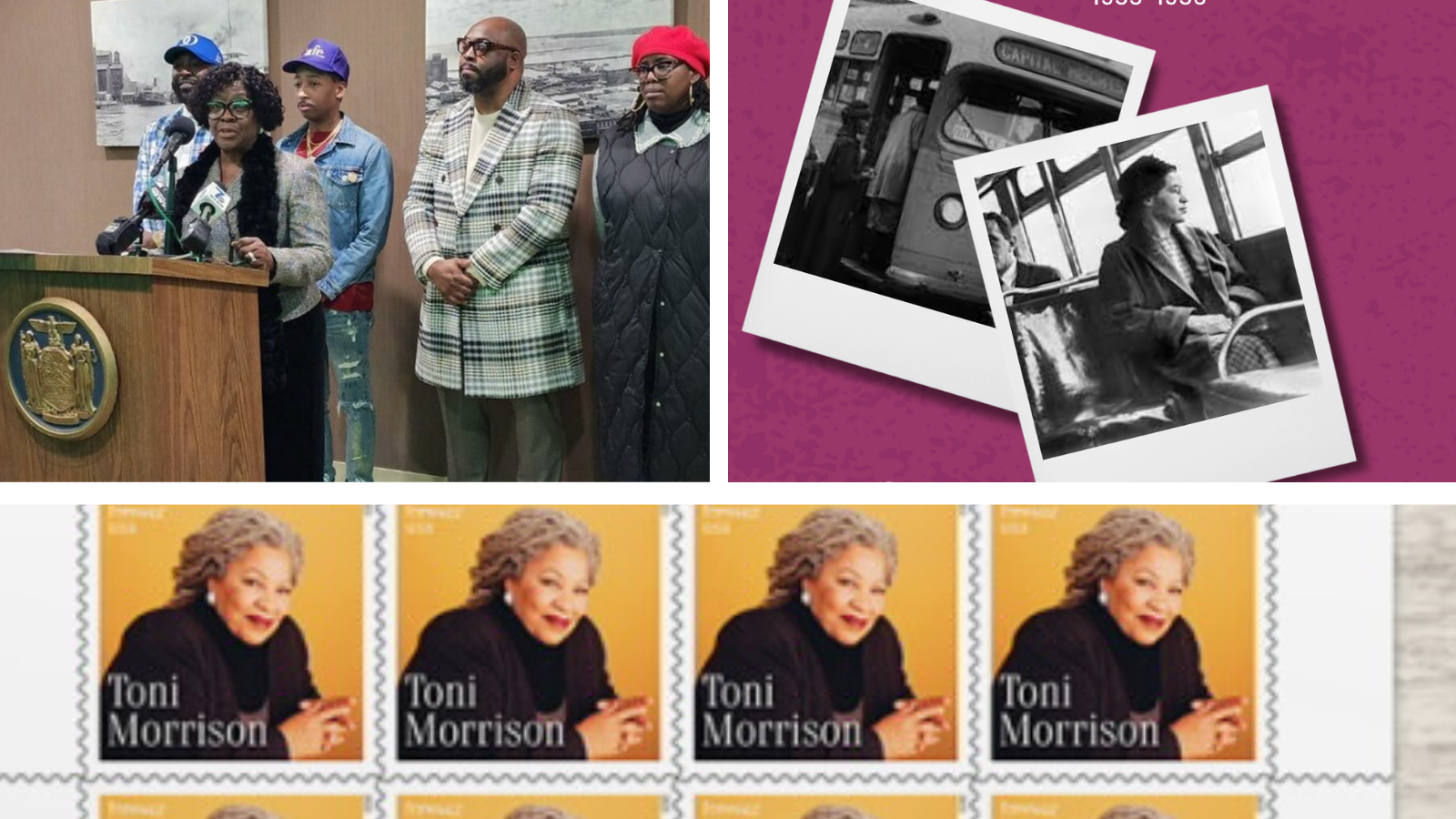 Weekend Reading on Women’s Representation: Remembering Women Civil Rights Leaders; Toni Morrison’s New USPS Forever Stamp