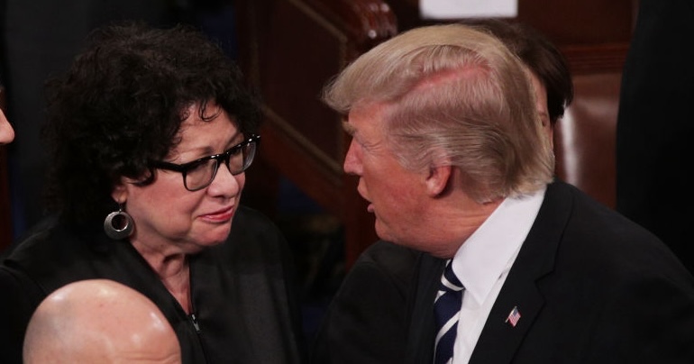 Read Sonia Sotomayor's Dissent: 'The President Is Now A King Above The ...