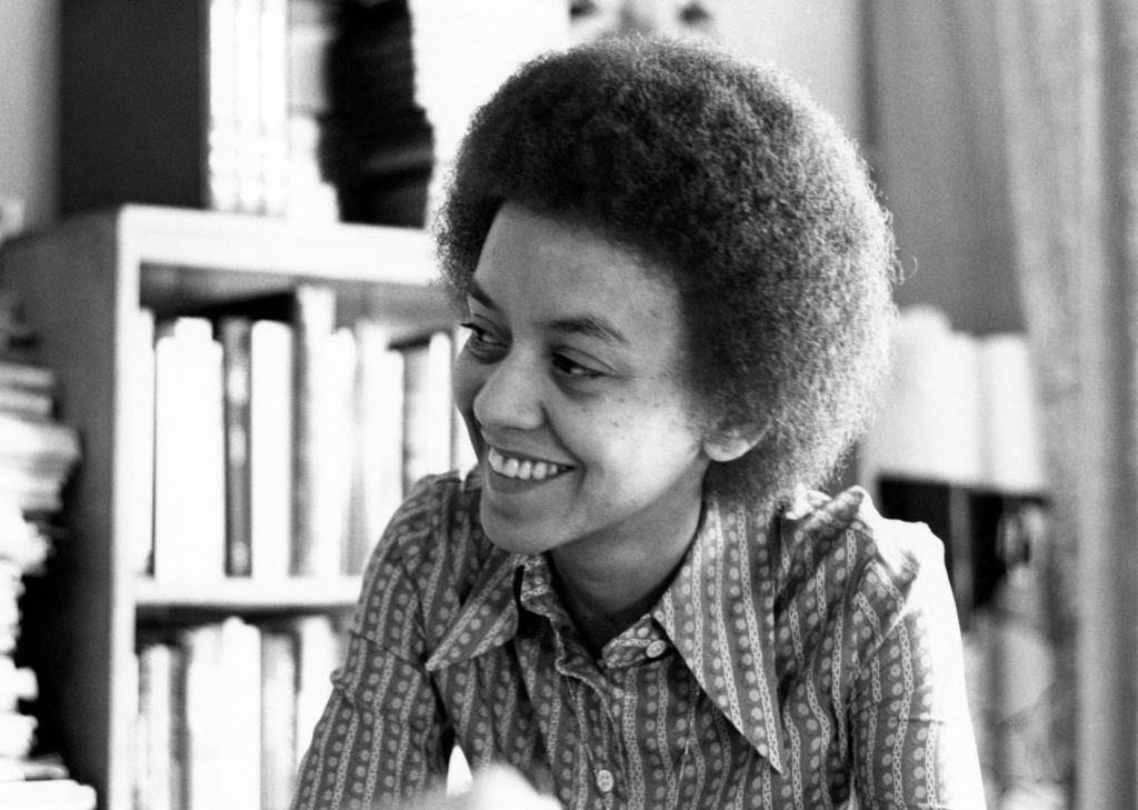 Nikki GIovanni in the the Phillis Wheatley Poetry Festival in 1973.