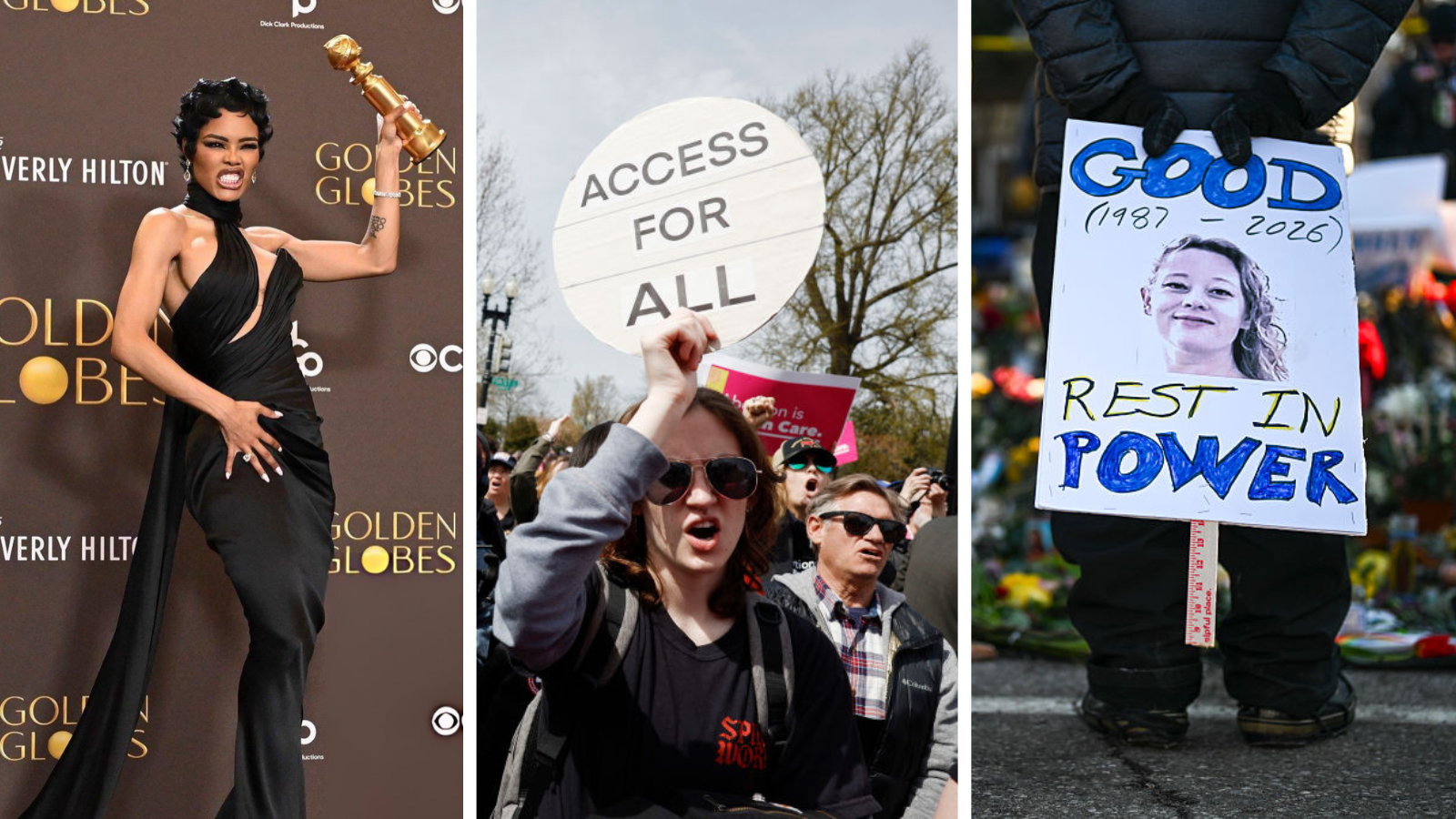 Keeping Score: Renee Good Fatally Shot by ICE; Women Work Longer and Are Paid Less Worldwide; N.Y. Fights Back Against Federal Childcare Freeze