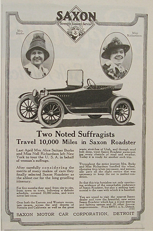 Driving the Vote for Women’s Equality: From Suffrage to the ERA Driving the Vote for Women’s Equality: From Suffrage to the ERA