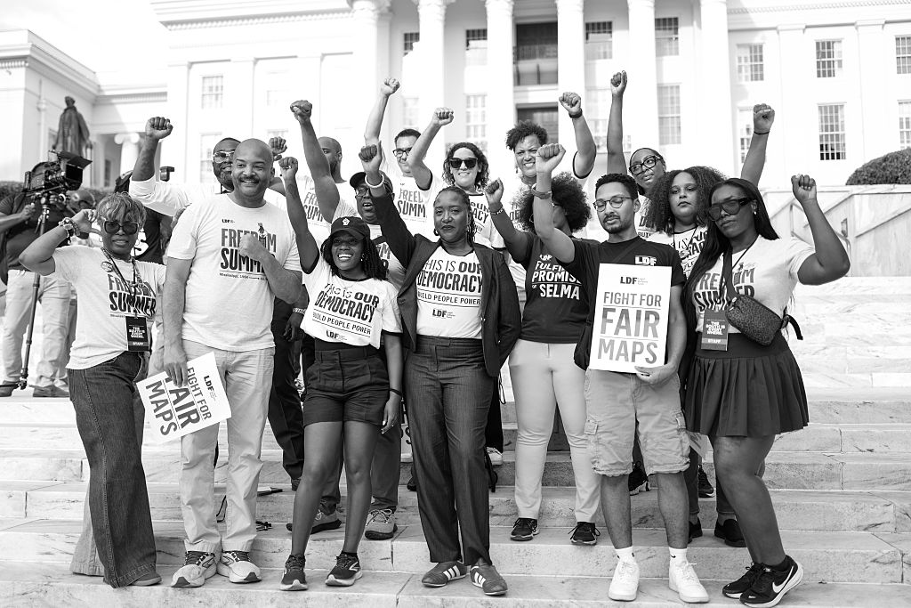 ‘The South Belongs to Us’: Voices, Signs and Scenes From Montgomery’s Voting Rights Rally
