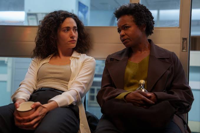 Two actresses in Hulu's Furious converse. 
